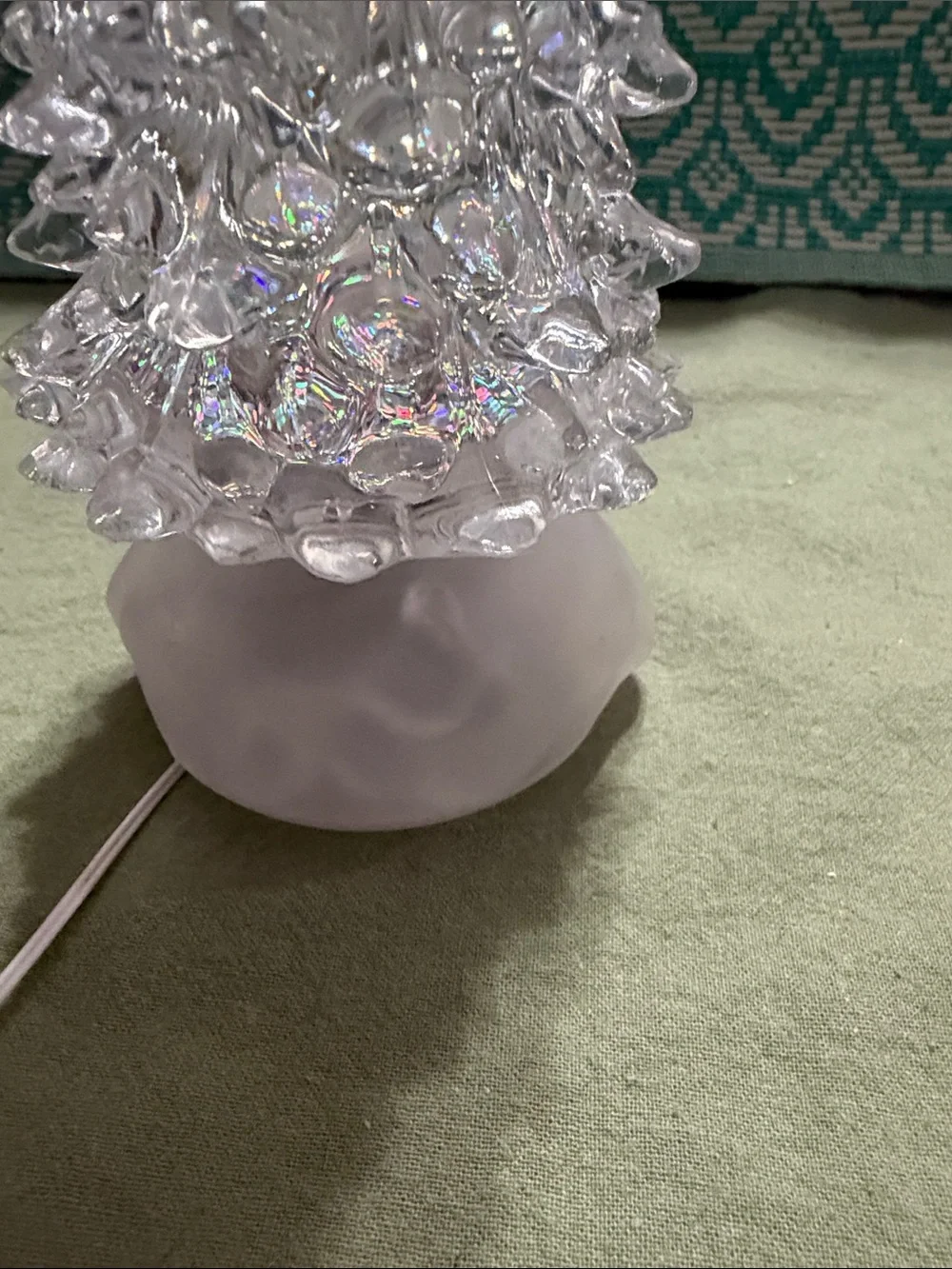 LED Sparkling Christmas (snow globe like) Tree -